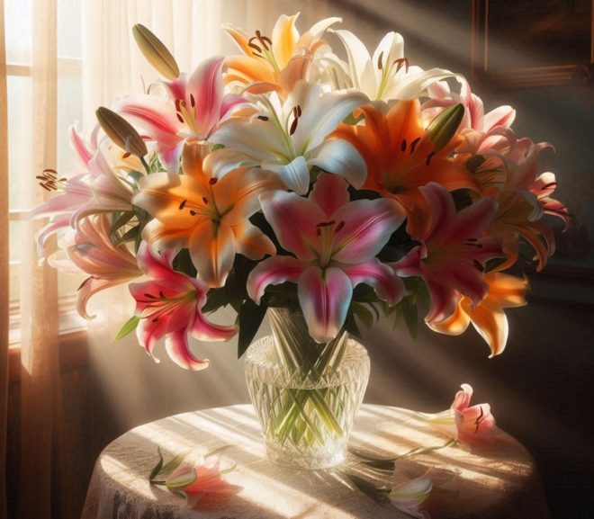 A Beleza e o Simbolismo dos Lírios