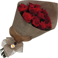 Bouquet 12 flores vermelhas