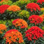 ixora jardim