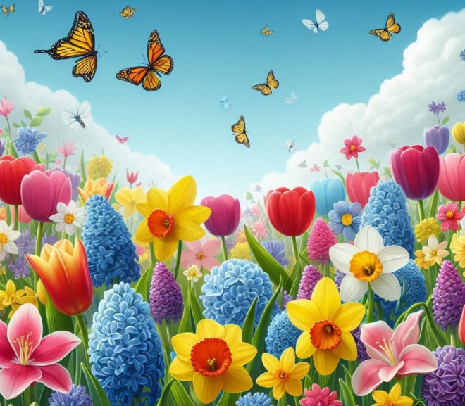 Flores da Primavera: Espetáculo de Cores e Aromas