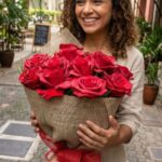 Bouquet rosas colombianas Alphaville