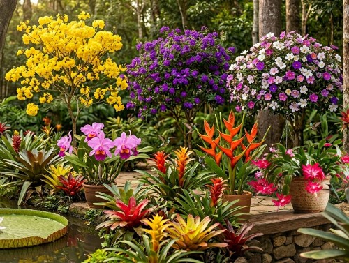Flores e plantas nativas do Brasil